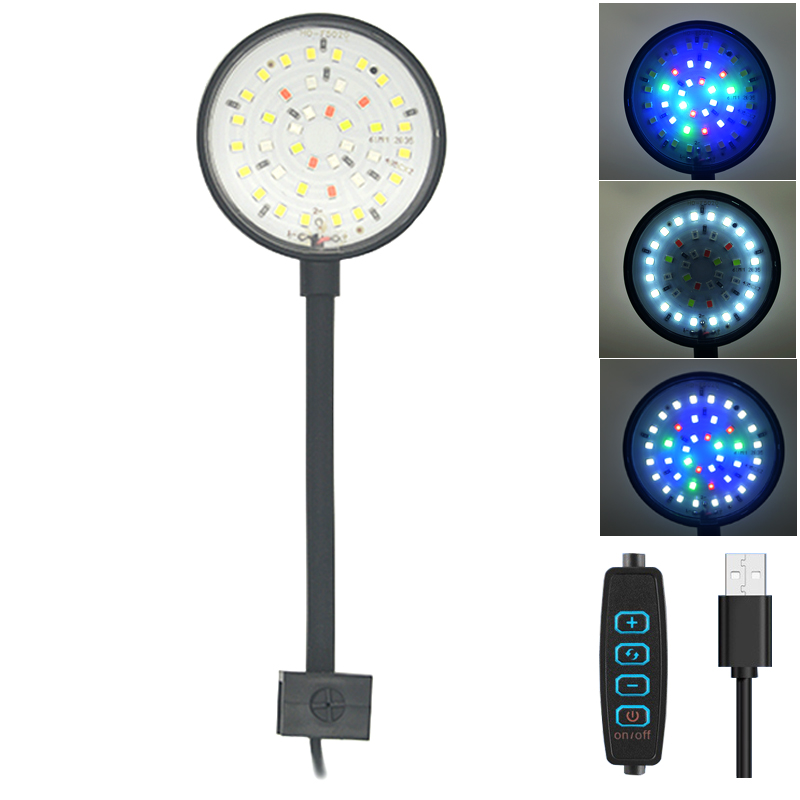 Marine Aquarium Lamp - USB Aquarium LED Lamp Fish Tank