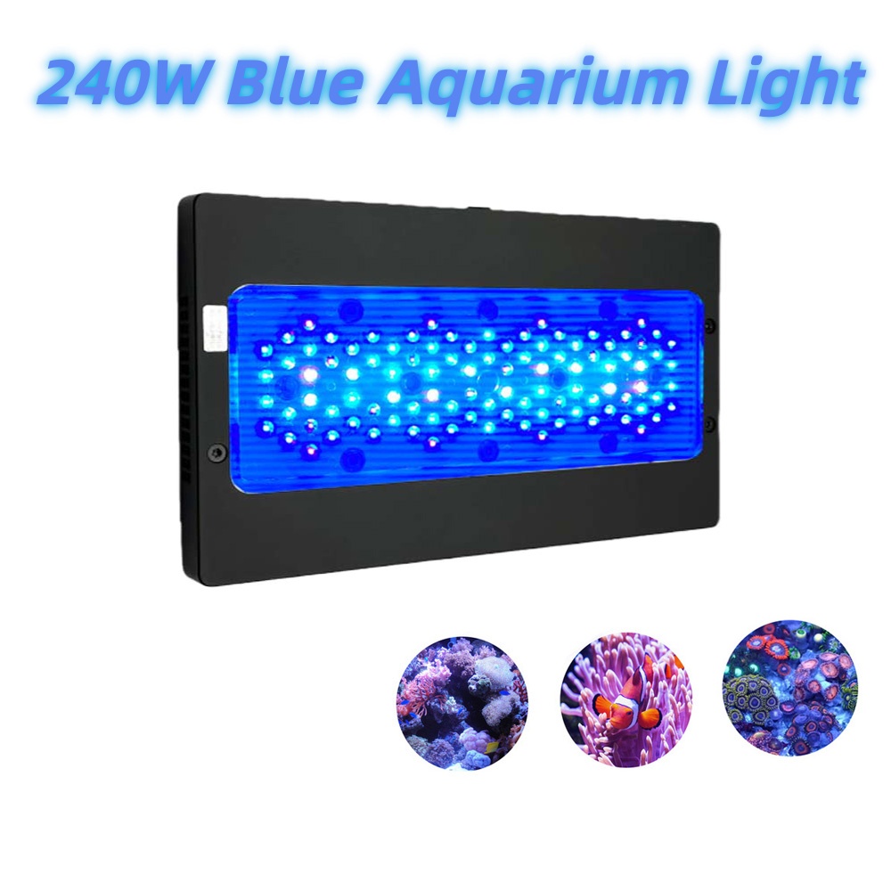 Aquarium Blue Marine Reef - 240W Full Spectrum Programmable Marine LED