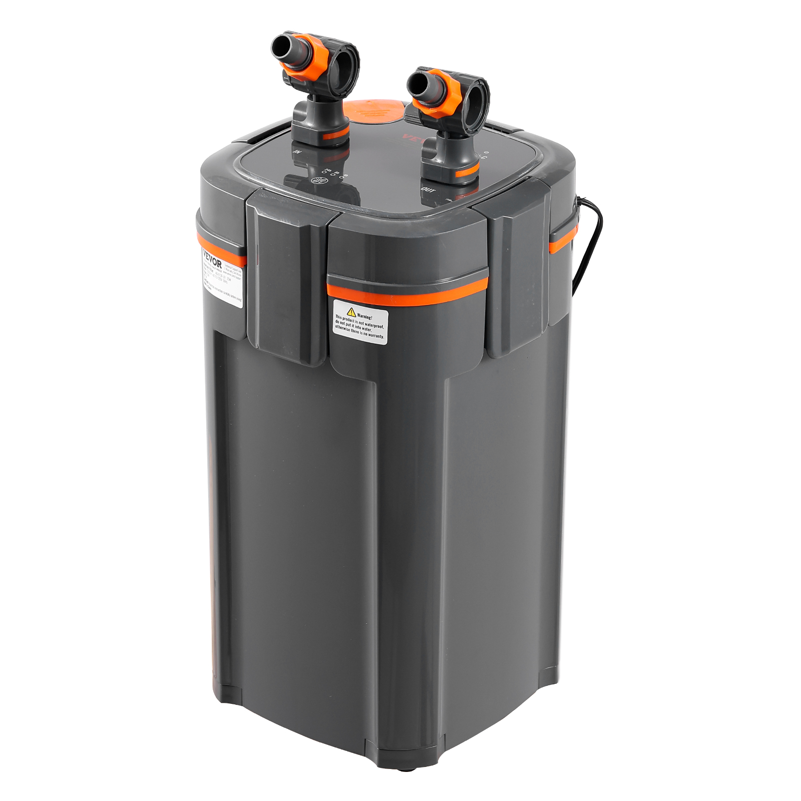 Marine Aquarium Uv - SucceBuy Aquarium Filter 264GPH 3-Stage Canister
