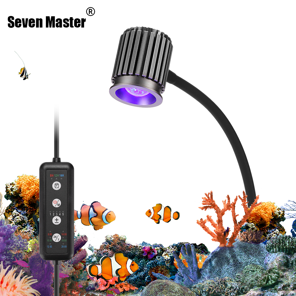 Marine Aquarium Uv - LED Aquarium Light Full Spectrum Reef