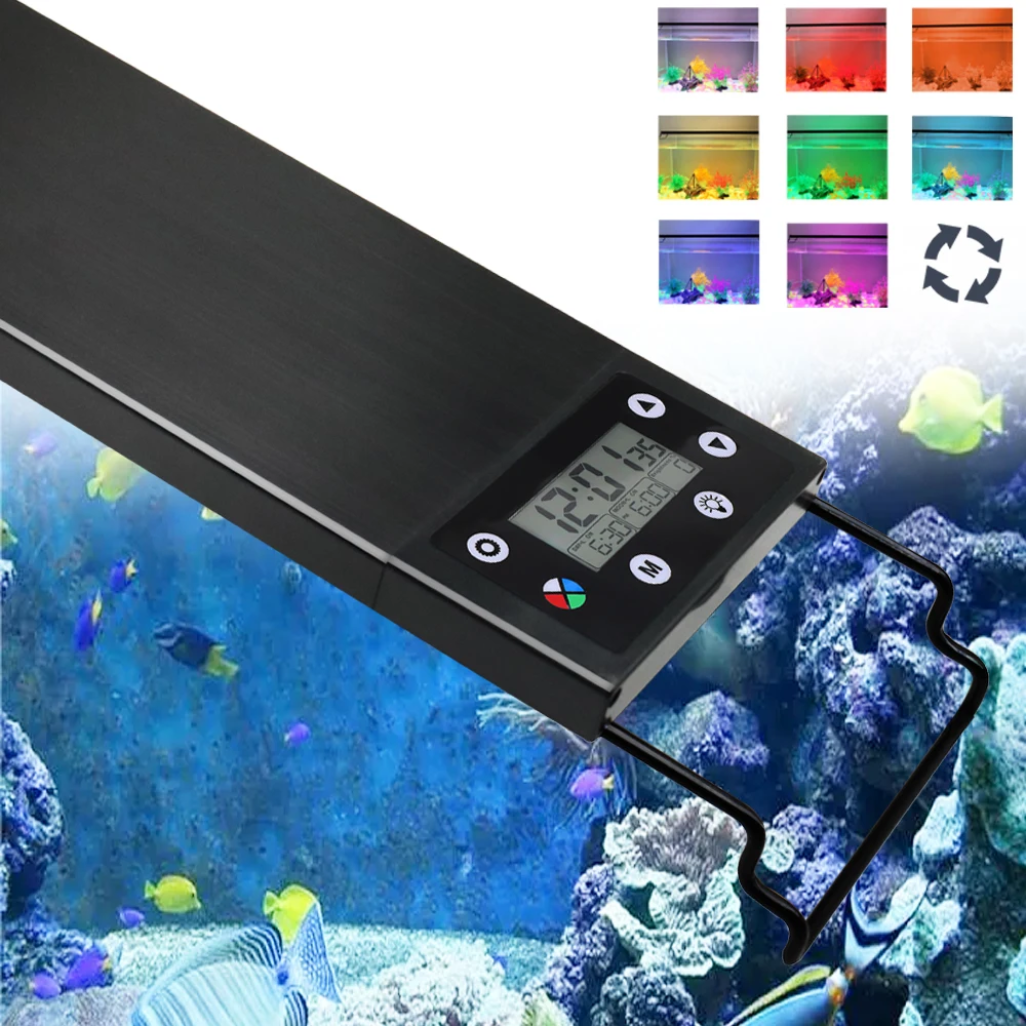 Marine Aquarium Lamp - 30-60cm Fish Tank 24/7 Full Spectrum