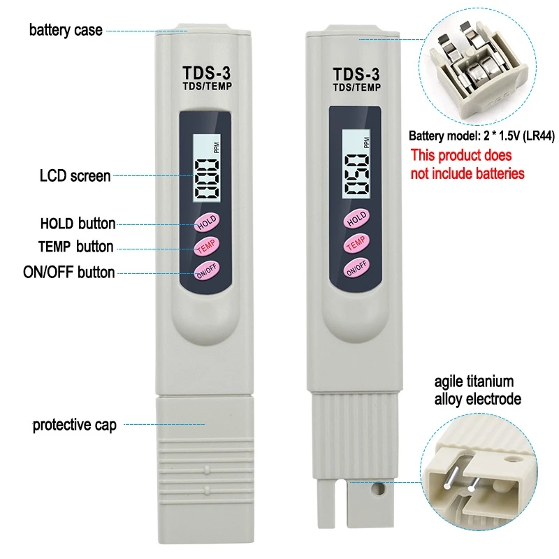 1/3 Pcs Portable LCD Digital T - Marine Aquarium Equipment review and price