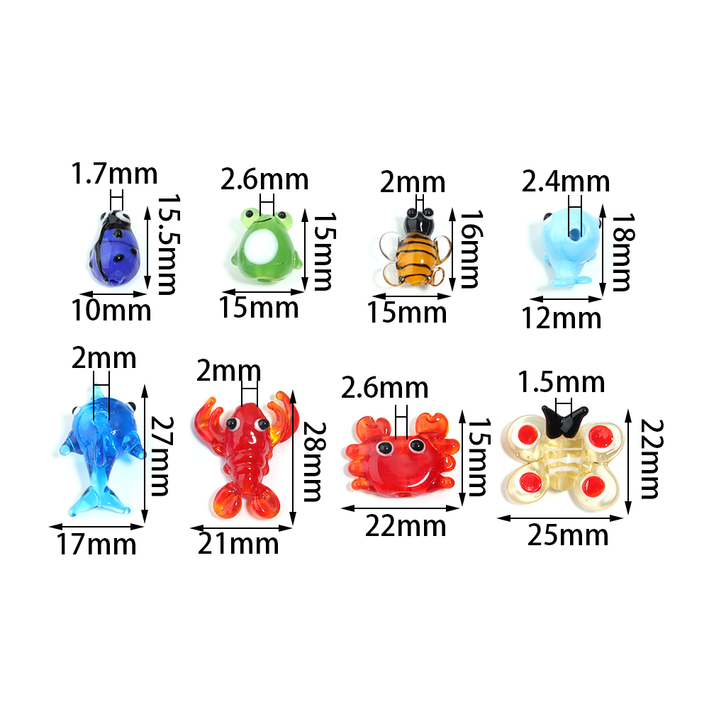 2Pcs Glass Pendant Marine Anim - Marine Aquarium Decorations review and price