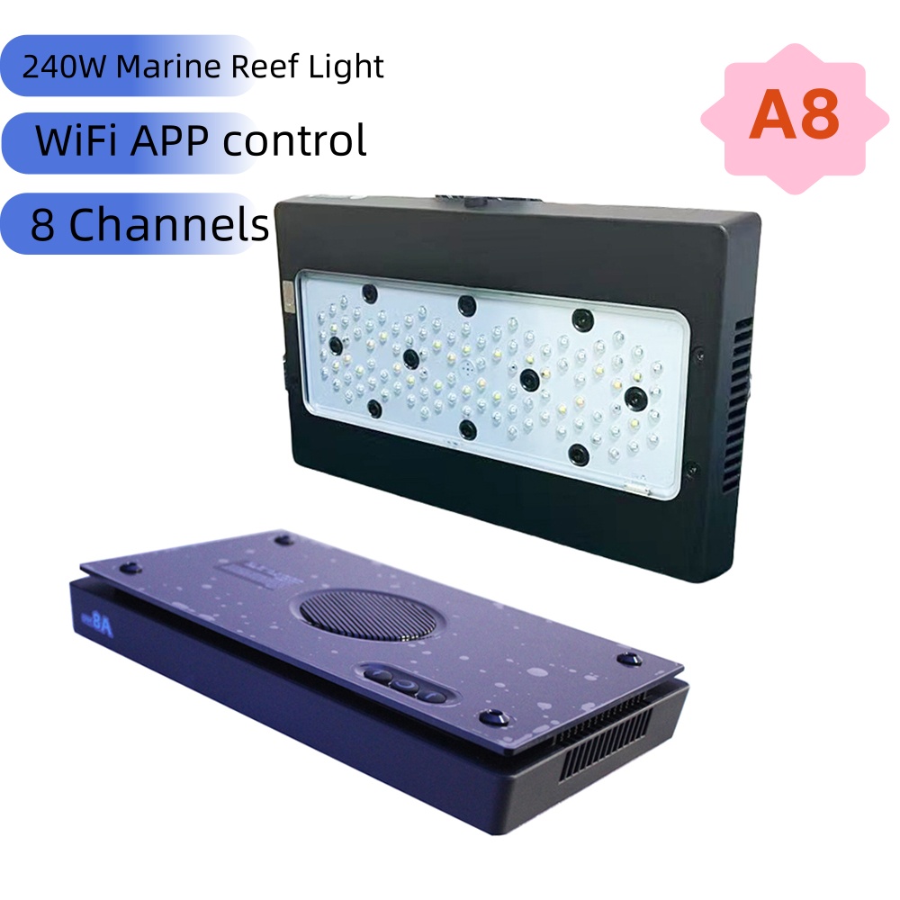A8se A8PRO II BLUE 240W Marine - Aquarium Blue Marine Reef review and price