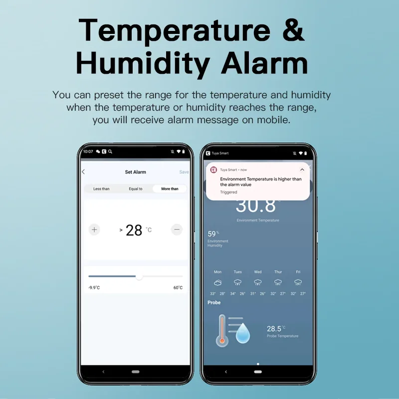 Tuya WiFi Temperature Humidity - Aquarium Marine Plants review and price