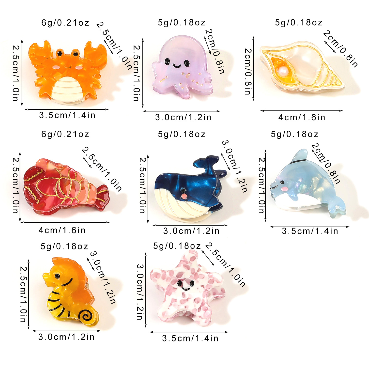 2PCS Acetate Ocean Animal Hair - Marine Aquarium Decorations review and price