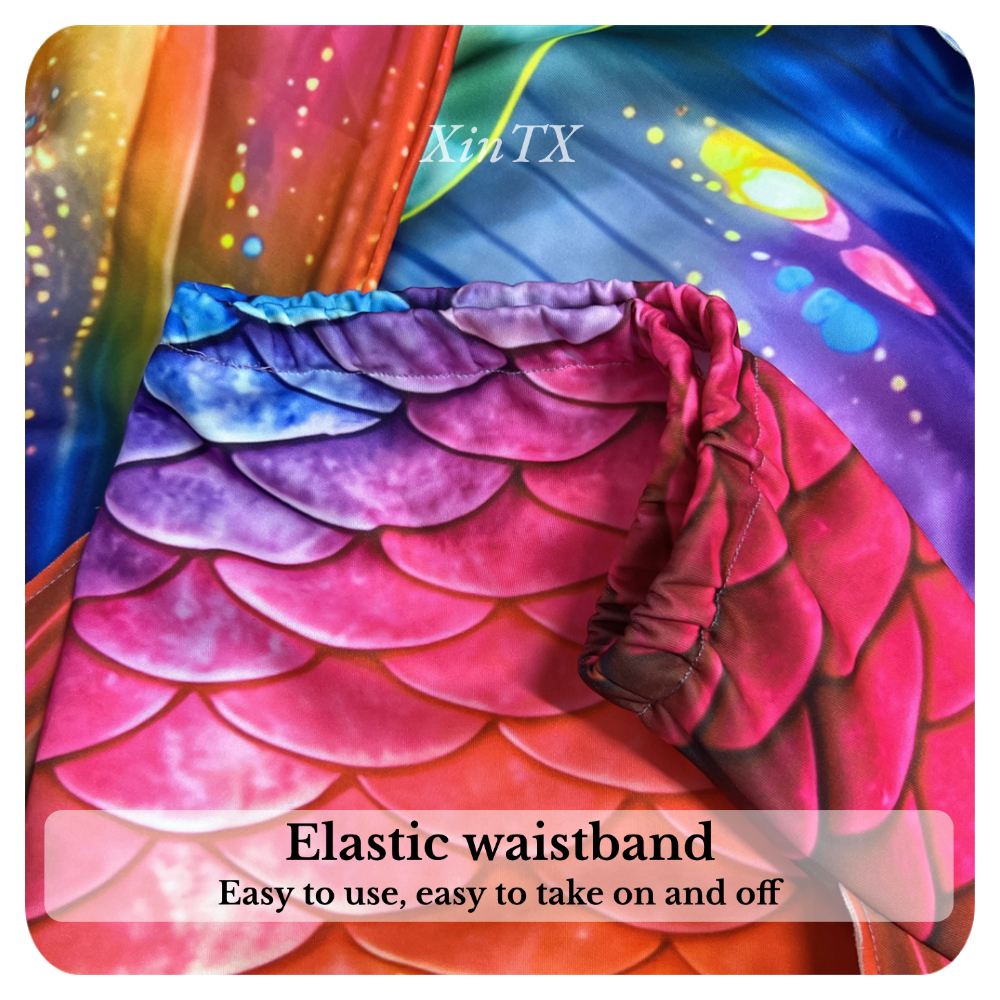 Mermaid tail rainbow-colored l - Aquarium & Marine Museum review and price