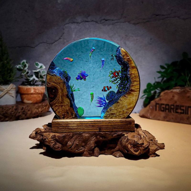 Ocean Aquarium Organism Resin  - Aquarium & Marine Museum review and price