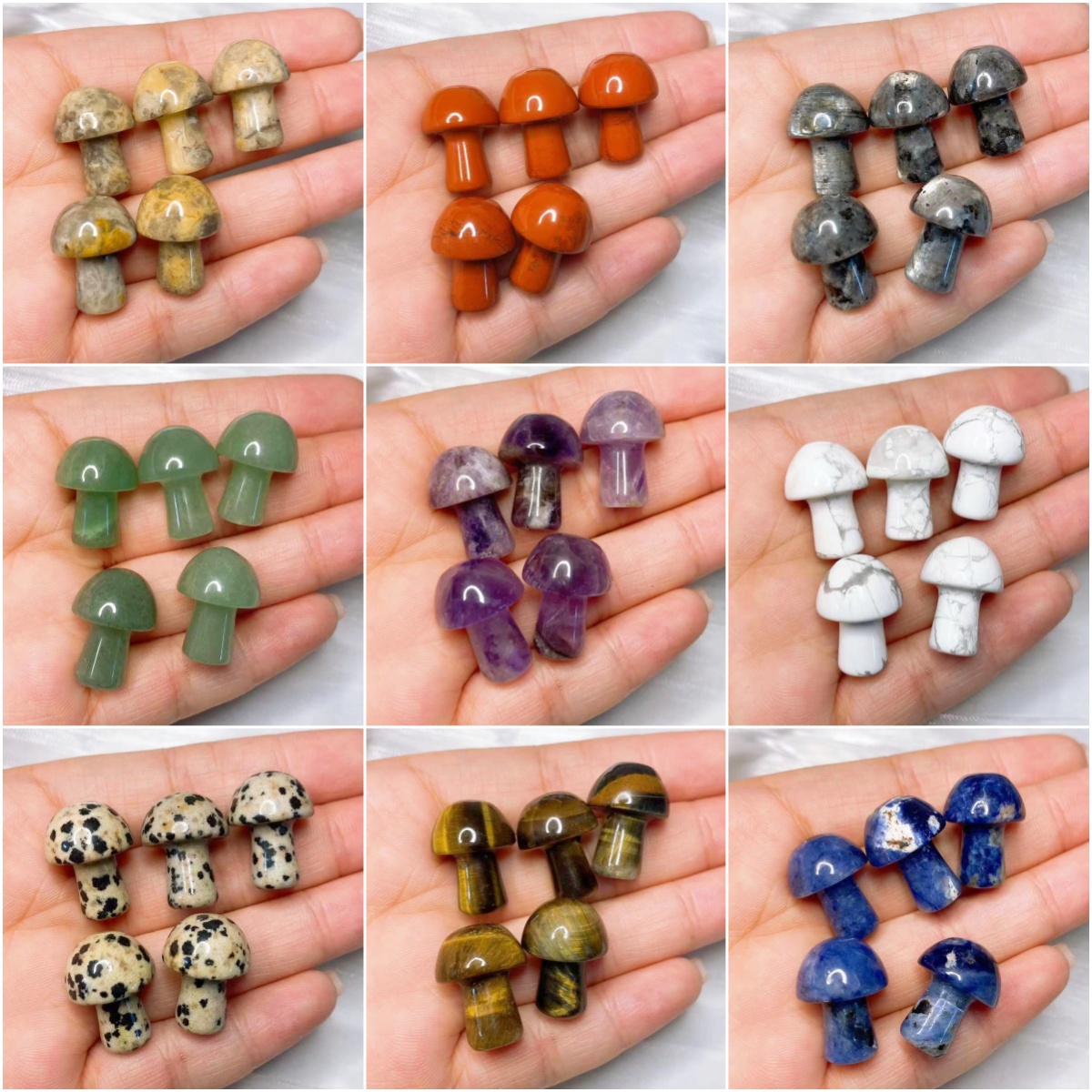 Natural Crystal Mini Mushroom  - Aquarium Marine Plants review and price