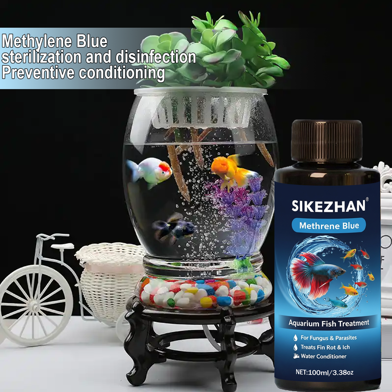 Methylene Blue Solution Aquari - Aquarium Blue Marine review and price