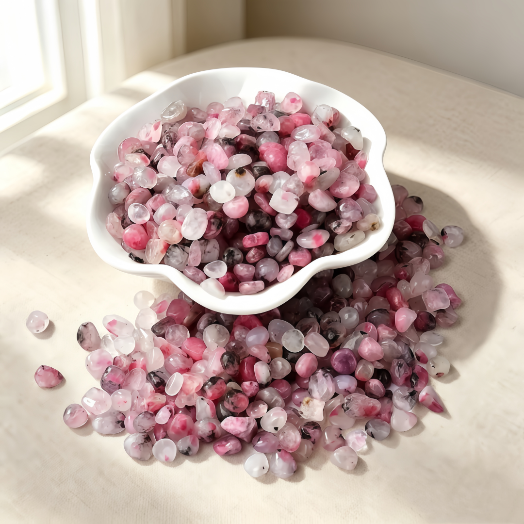Natural Pink Rhodonite Crystal - Aquarium Marine Plants review and price