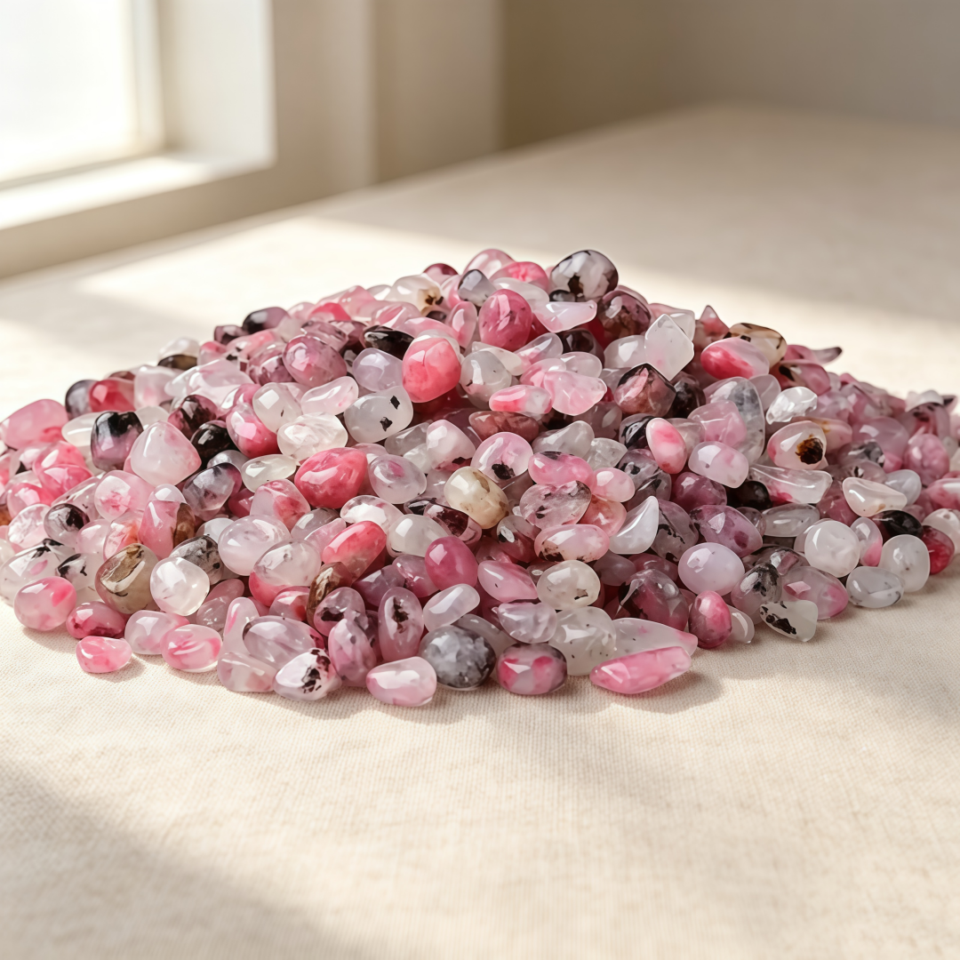 Natural Pink Rhodonite Crystal - Aquarium Marine Plants review and price