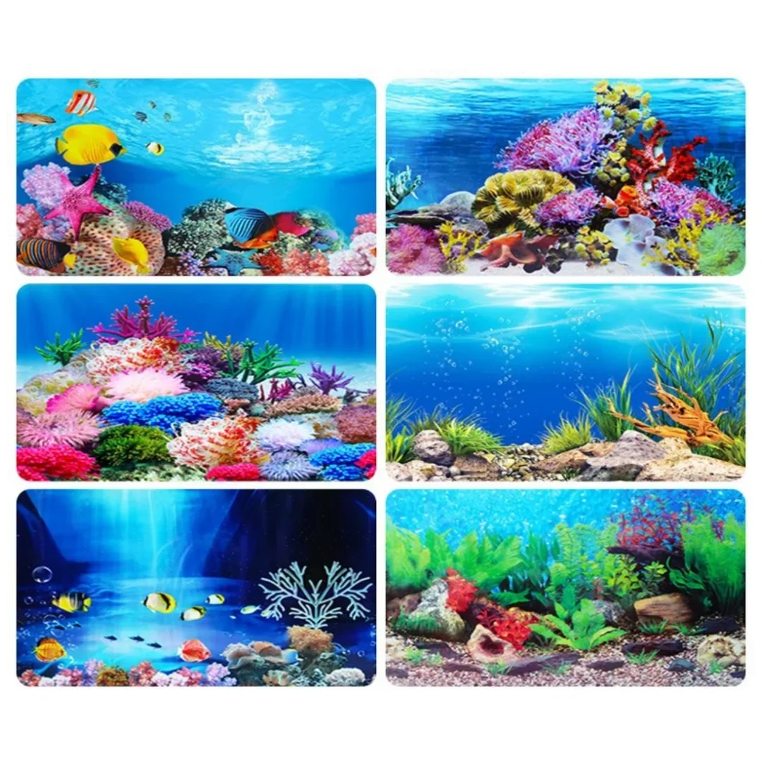 Background Aquarium 3D Sticker - Marine Aquarium Decorations review and price