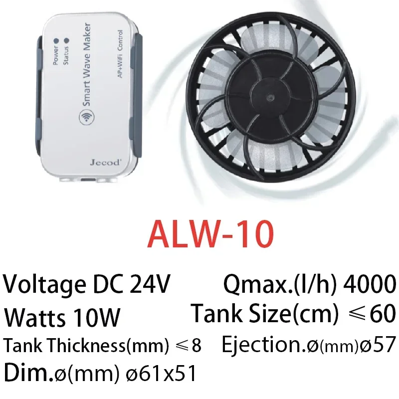 Jebao Jecod New ALW Series WIF - Powerhead Wave Maker review and price