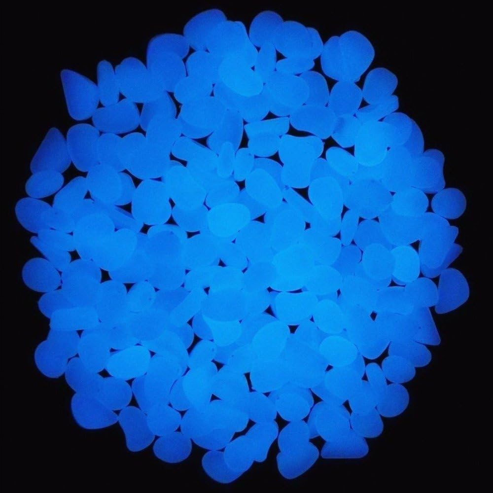 Fish Tank Rocks Glow Blue Pebb - Aquarium Marine Plants review and price