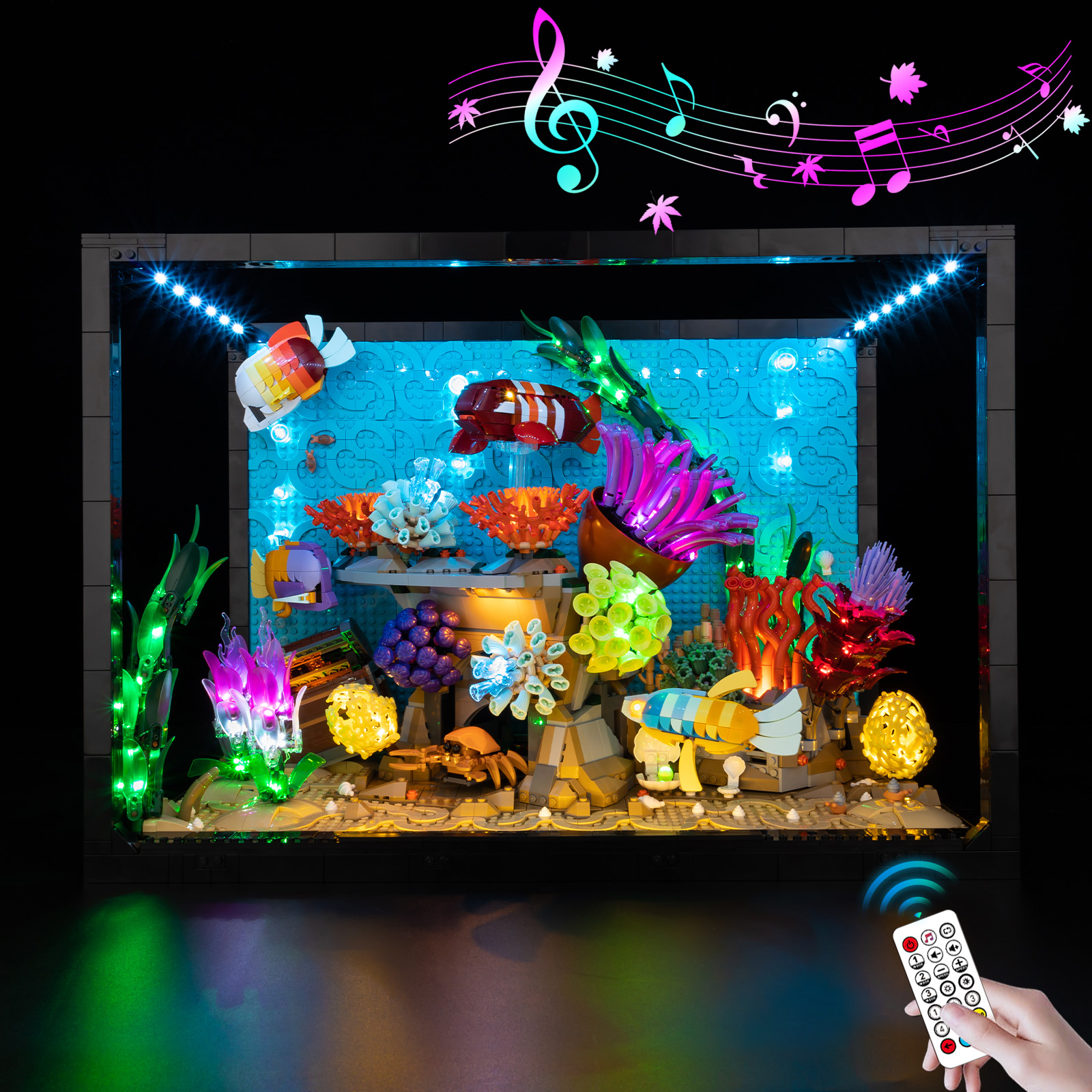 Kyglaring LED Light Kit suitab - Marine Aquarium Lamp review and price