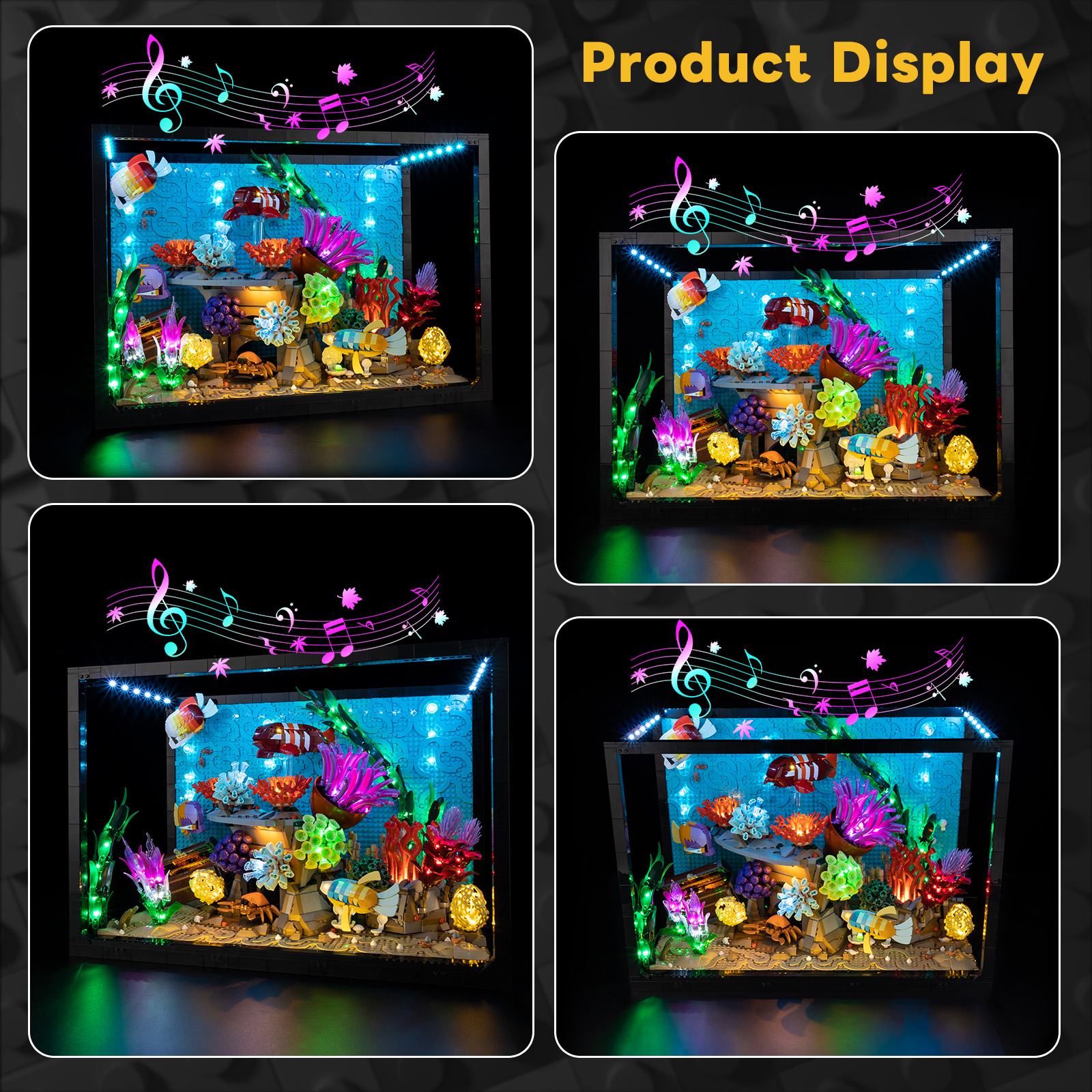 Kyglaring LED Light Kit suitab - Marine Aquarium Lamp review and price