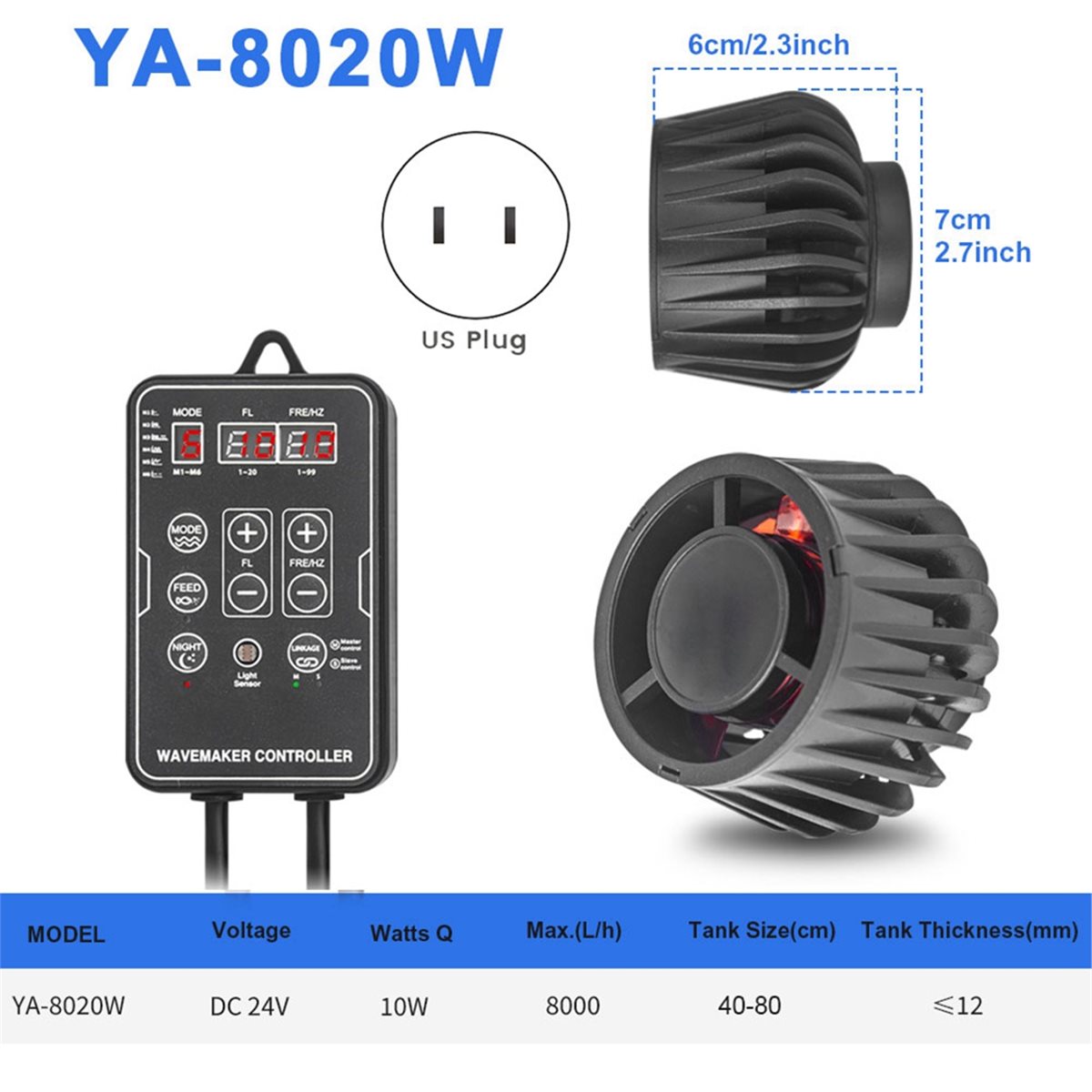NEW Fish Magnetic Aquarium Wav - Powerhead Wave Maker review and price