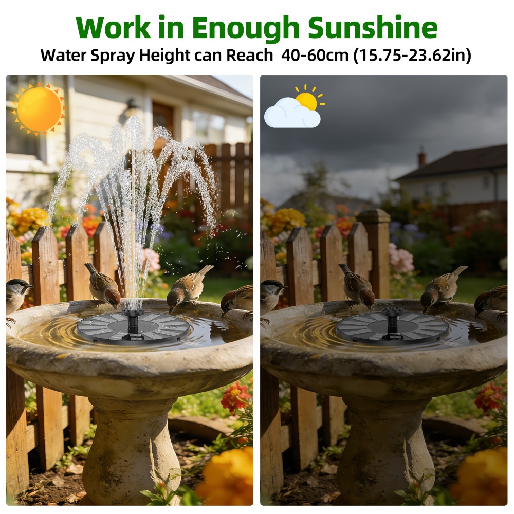 New 1.4W Solar Fountain Stable - Marine Aquarium Equipment review and price