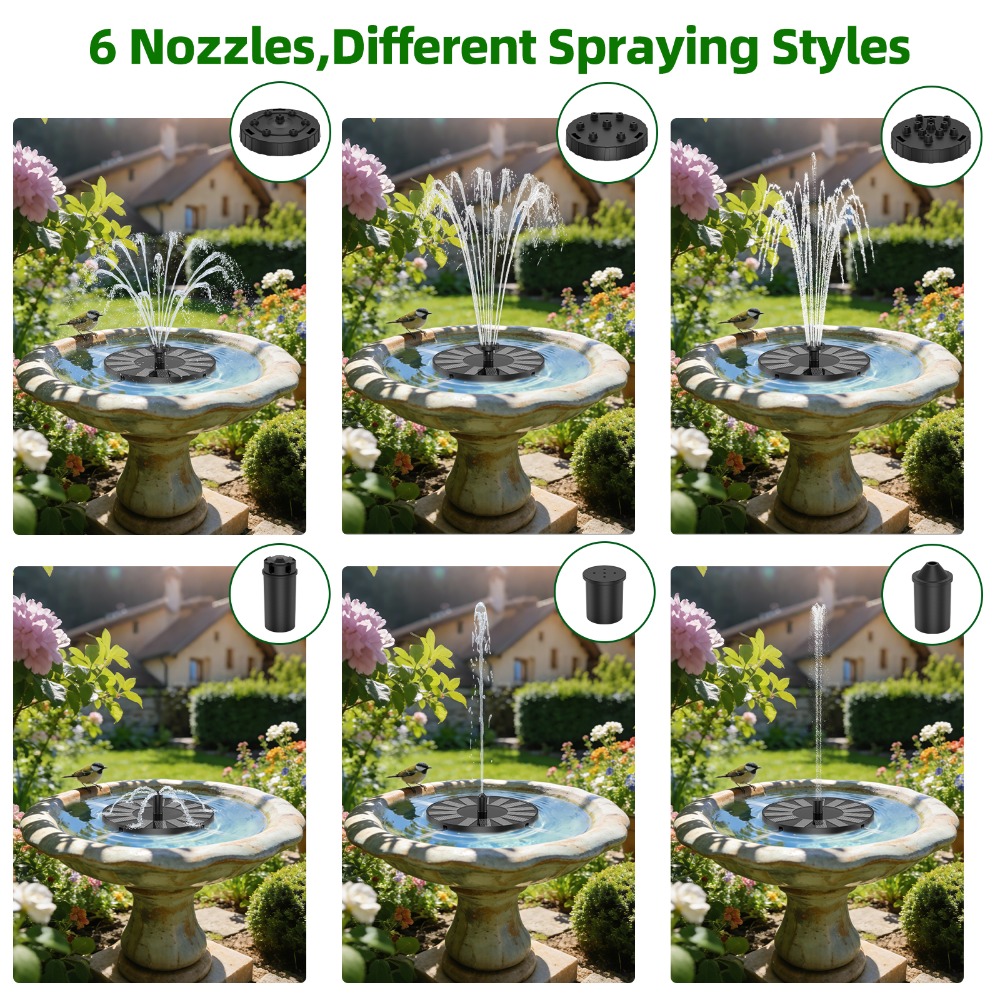 New 1.4W Solar Fountain Stable - Marine Aquarium Equipment review and price