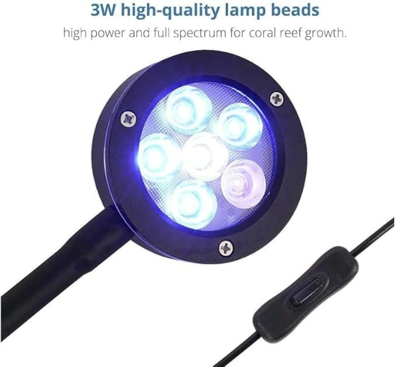 Aquarium LED Coral Reef Light  - Aquarium Blue Marine Reef review and price