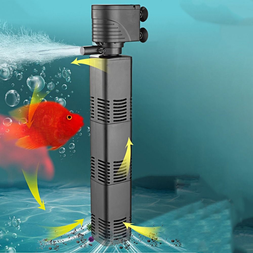 Plastic 3 in 1 Fish Tank Filte - Marine Aquarium Equipment review and price