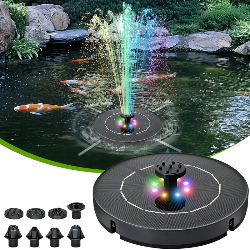Solar Fountain for Bird Bath W - Marine Aquarium Equipment review and price