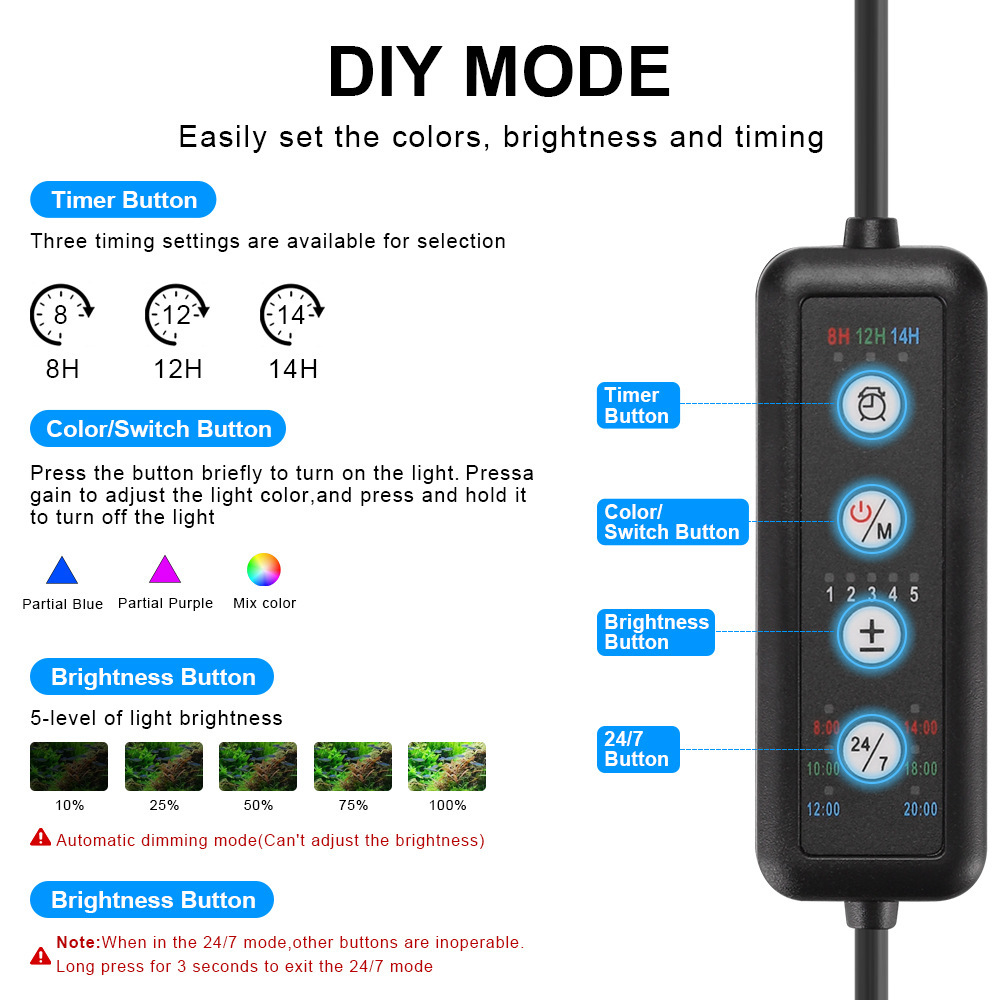 LED Aquarium Light Full Spectr - Marine Aquarium Uv review and price