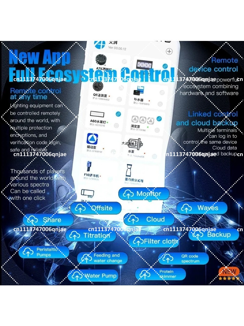 New Max Blue 240W Full Spectru - Aquarium Blue Marine Reef review and price