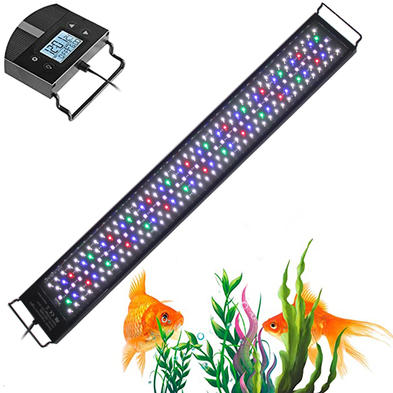 Programmable 8 Colors Auto On  - Marine Aquarium Lamp review and price