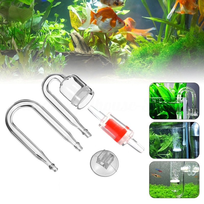 4pcs Set DIY CO2 Diffuser For  - Aquarium Marine Plants review and price