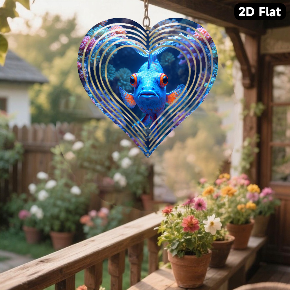 2D Flat, 1pc Bohemian Blue Man - Aquarium Blue Marine review and price